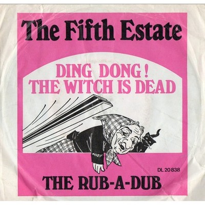 The Fifth Estate - Ding Dong! The Witch Is Dea (Vinyl 7'' - 1967 - DE - Original)