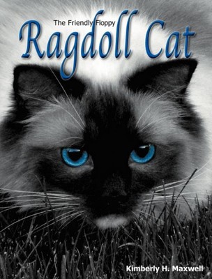 Maxwell - Friendly Floppy Ragdoll Cat - New hardback or cased book - X555z