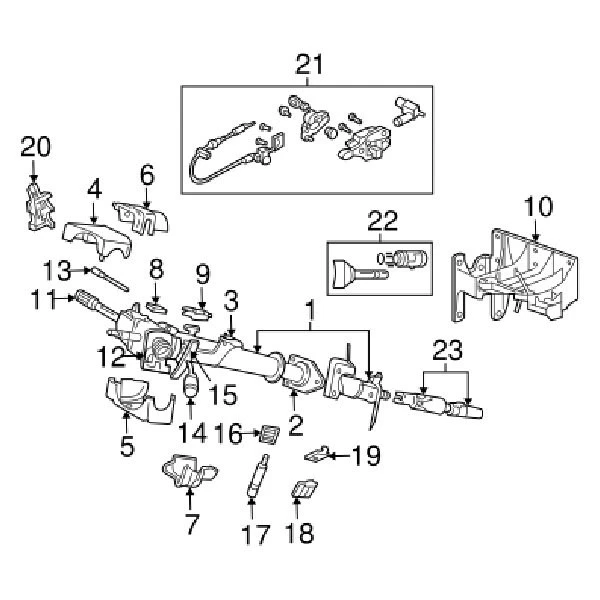 For Dodge Ram 3500 1994-1996 Mopar Ignition Lock Assembly Foto 2 de 2