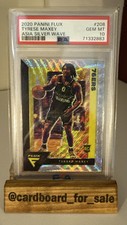 2020 Panini Flux Tyrese Maxey #208 RC - Asia Silver Wave Prizm PSA 10 Pop 2