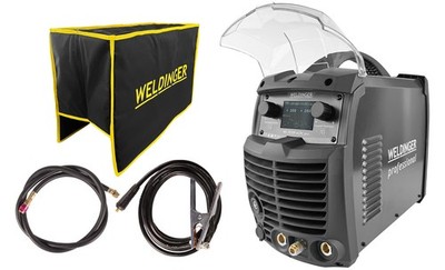 WIG-Schweißinverter WELDINGER WE 2030P AC/DC professional Digital-Schweißgerät 