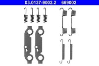 ATE Bremsbacken ZubehÖRsatz Hinten MERCEDES-BENZ 123 W123 S-KLASSE W116 W126 SL