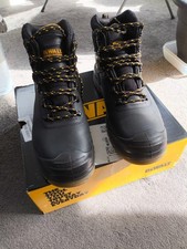 Mens DeWALT Newark S3 WaterProof Safety Steel Toe Lace Up Boots Size UK 10/EU 44