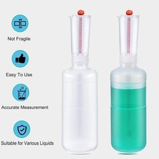2Pcs Adjustable Volume Dispensing Bottle 500ml Dosing Container Plastic Dosing B