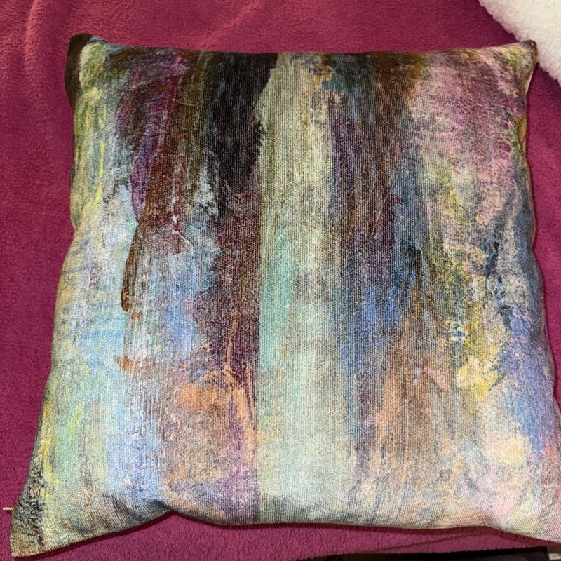 New West Elm Woven VIVA ART 20" x 20" Pillow Cover Square Brilliant Multi  $69