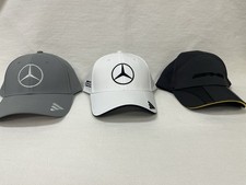 Mercedes AMG Adidas Petronas F1 Team Hat White/Black Cap