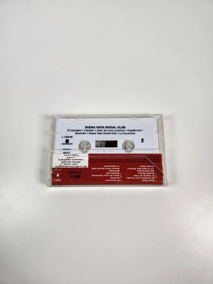BUENA VISTA SOCIAL CLUB Cassette 1997 Nonesuch Ry Cooder - Image 3 of 4