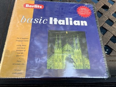Berlitz Basic Italian Language Course NEW