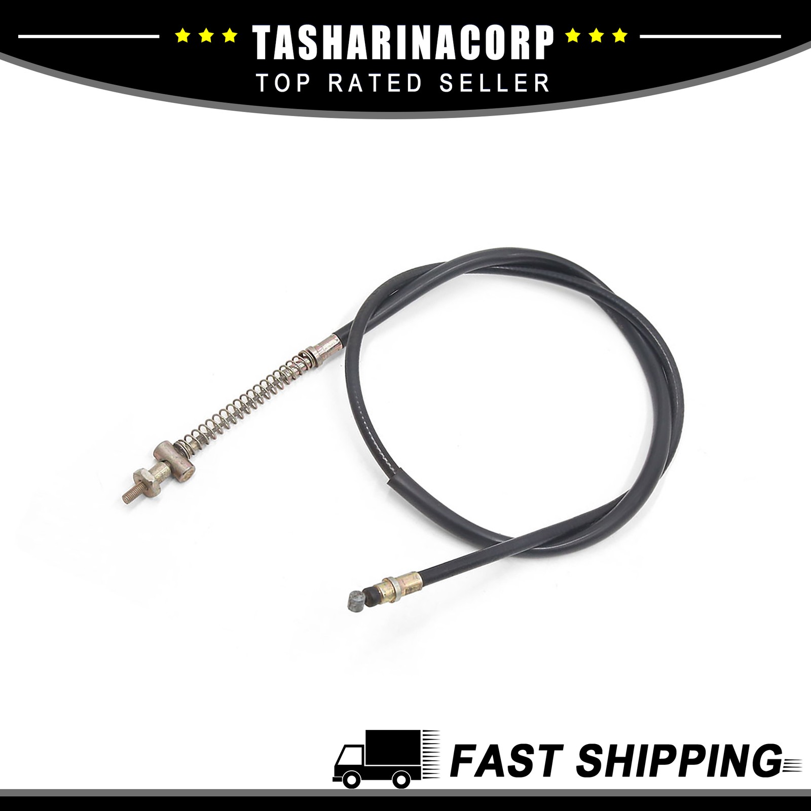 Universal Piece of 1 1.35M Length Plastic Front Brake Cable Wire for Motorcycle