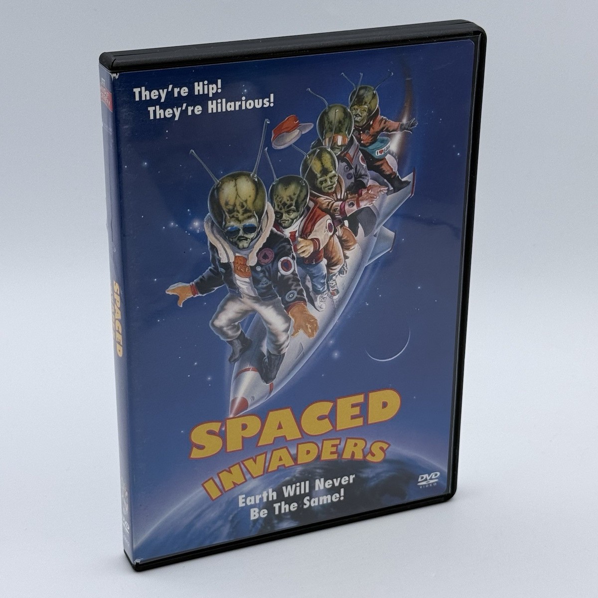 Spaced Invaders (DVD, 1990) Widescreen Sci-fi Comedy Aliens w