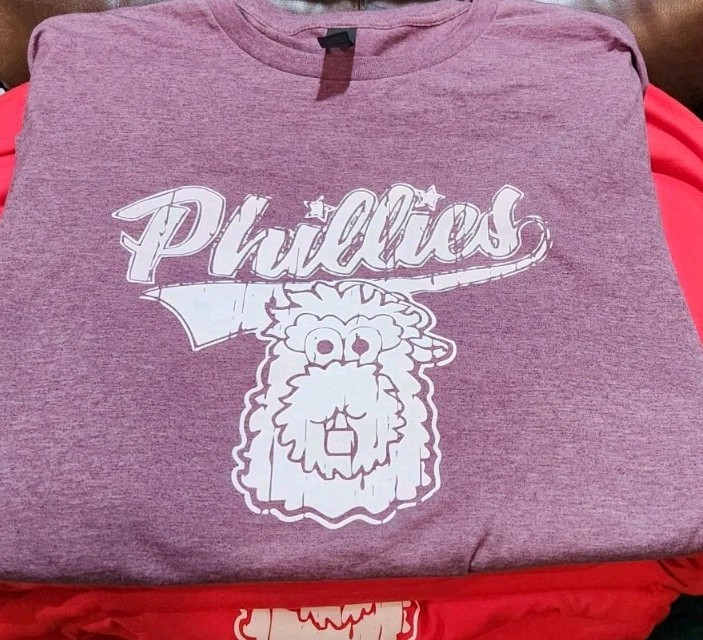 Philadelphia Phillies Phanatic T-shirt Soft Style Phillies T shirt Phanatc Fans
