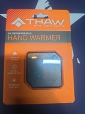 THAW 2K Rechargeable Hand Warmer Up To 4 Hours Of Heat / Led Light