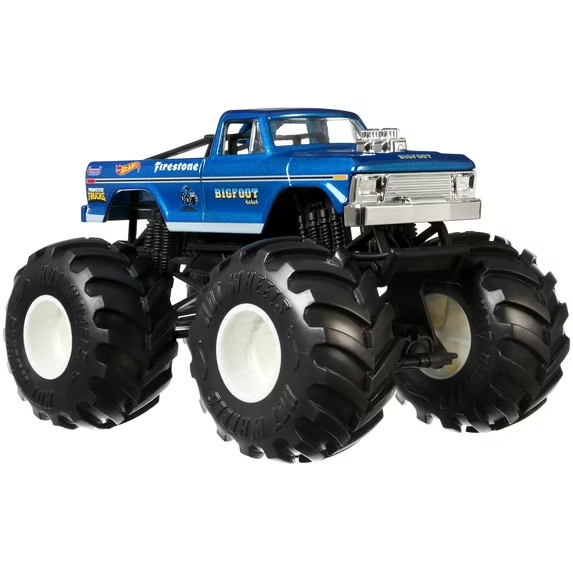 Hot Wheels Monster Trucks 1:24 Bigfoot Vehicle - GBV32 for sale