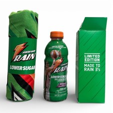 Caitlin Clark x Gatorade Rain Berry & Sideline Towel Limited Edition In Hand