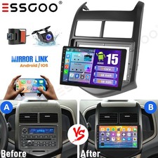 9" DVR&AHD+ For Chevrolet sonic Aveo 2011-2016 Car Stereo Radio BT CarPlay 4+64G