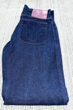 CARNE BOLLENTE MED WASH DENIM HIGH WAIST CLASSIC LEG JEANS Sz 28"x32" NWOT