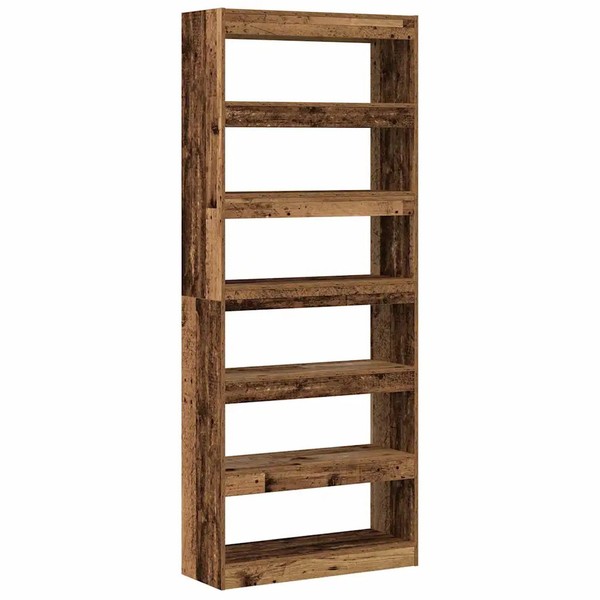 BüCherregal Altholz 80X30X198 Cm Holzwerkstoff Standregal-image