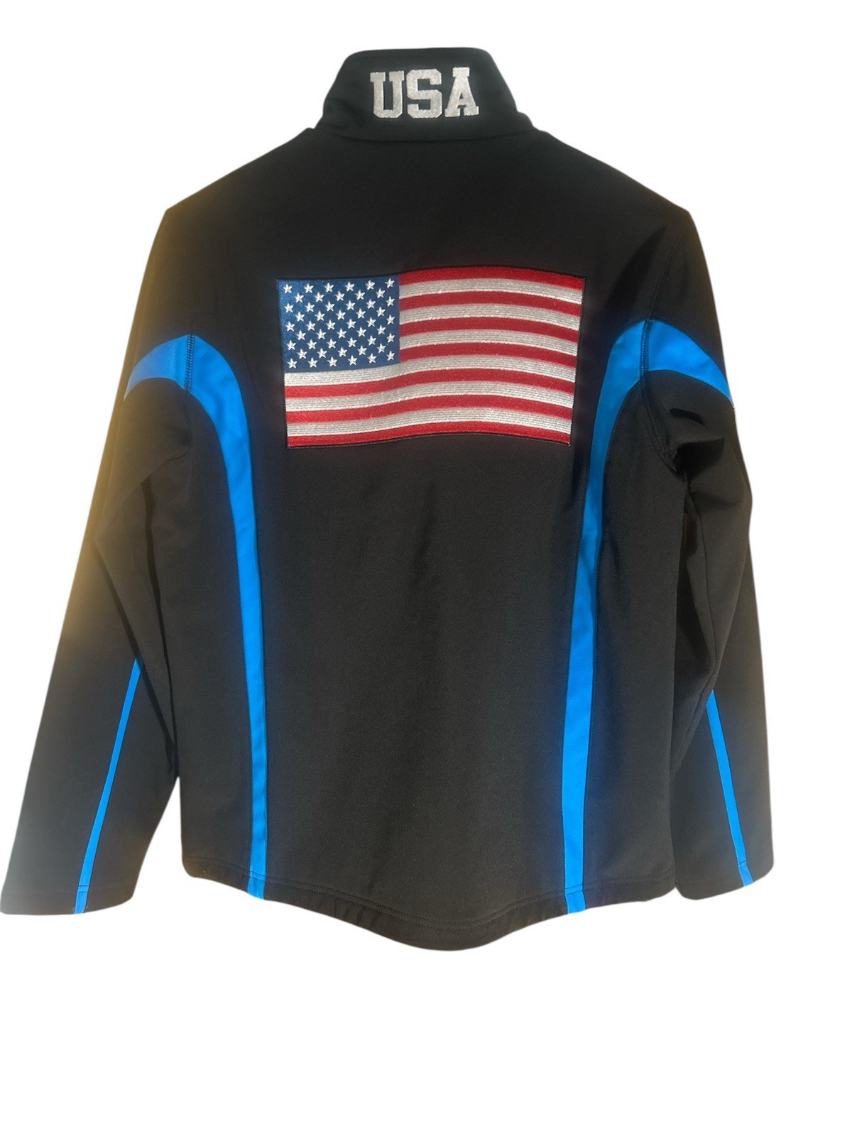 American Flag USA Composite Softshell Jacket S/P - image 2