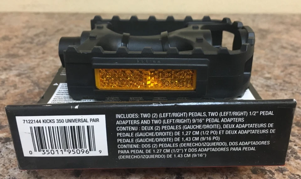 Juego de pedales universales para bicicleta Bell Sports 7122144 Kicks 350 Foto 3 de 3