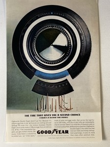 1962 Goodyear Tire Print Ad Gives Second Chance Nails
