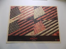 Shepard Fairey - May Day -  print -  Rare 2010 SIGNED 18" X 24"
