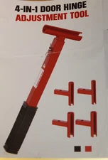 Door Hinge Adjustment Tool Hinge Gap Adjusting Wrench 4 in 1 Toll