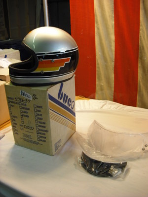 1970s helmet Buco silver Harley Honda Kawasaki chopper Suzuki 1970s helmet Buco silver Harley Honda Kawasaki chopper Suzuki