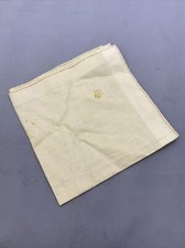 100 Authentic Rolex Handkerchief W Tan Cotton Swiss As Is Z81