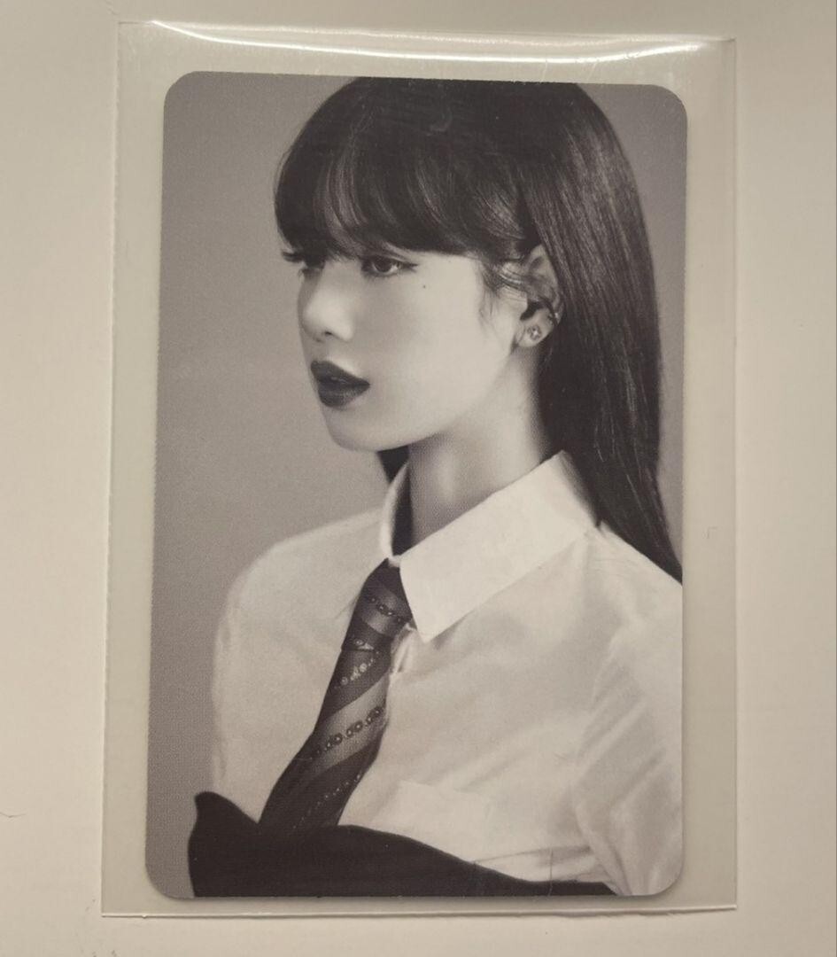 BLACKPINK LISA The Show live CD Official Photocard PC Photo card