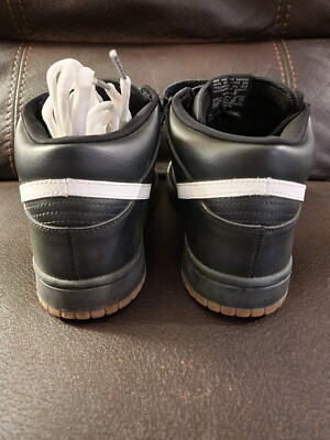 ✅️RARE✅️ Nike SB Dunk Mid Pro Black White- 314383-011 W/OG