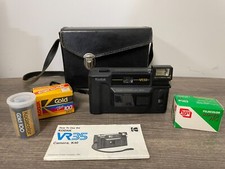 Kodak VTG 35mm Film Camera VR35 K40 Point and Shoot Camera w/ Ektanar Lens Case
