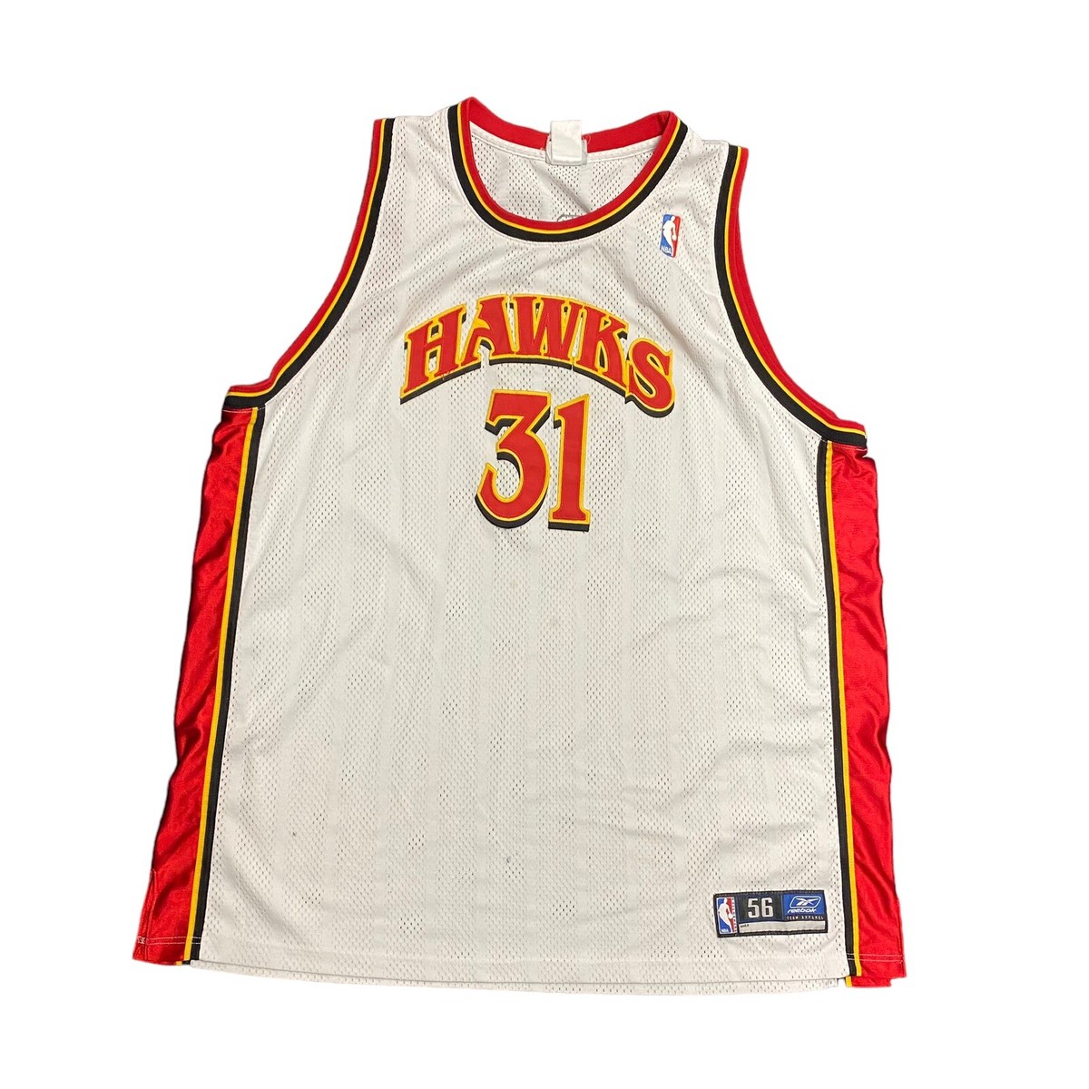 RARE VINTAGE REEBOK ATLANTA HAWKS JASON TERRY NBA JERSEY MEN'S SIZE 56