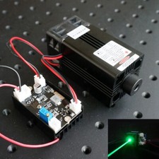 High Power 515nm 520nm 1w 1000mw Green Laser Dot Module 40mm Heatsink Fan