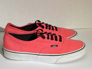 vans pink black