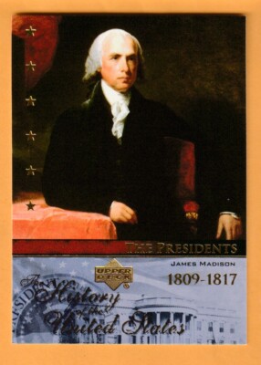 James Madison 2004 Upper Deck History of the United States #TP4 | eBay