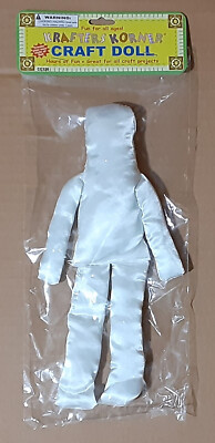 15 Krafters Korner Fabric Craft Dolls / Ghost, Mummy, Halloween, New in Packages