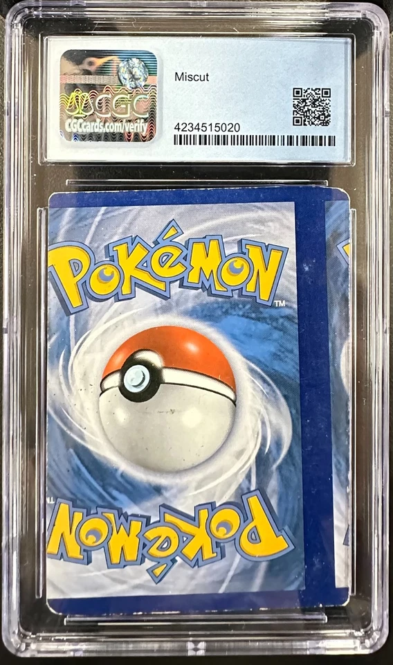CGC 4.5 Braixen Error Extremely Miscut with 2nd  Card 26/162 Breakthrough - Image 2 of 2