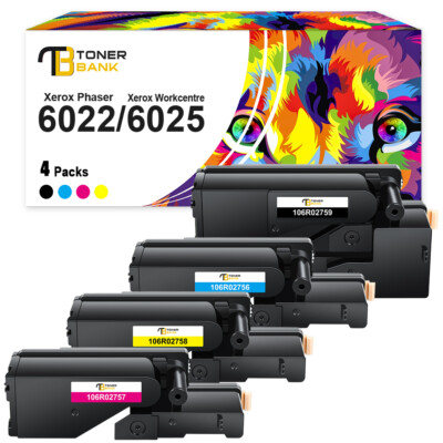4x XXL Toner Kompatibel Für Xerox Phaser 6020 6020BI 6022 Xerox WorkCentre 6025
