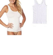 Yummie Tummie Tank With Reversible Neckline - Asphalt- 1X/2X