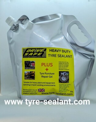 Reifendichtmittel Drivesafe Heavy Duty Reifendichtmittel 5 Liter Beutel Reifendichtmittel