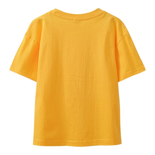 Loose Kids T-shirt Short Sleeve Shirts Unisex Tee Round Neck Tops Plain Girls - Picture 46 of 102