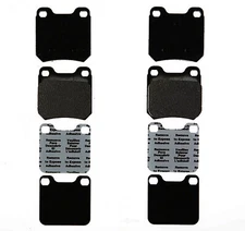 Disc Brake Pad Set-Semi-Metallic Rear ACDelco 17D709M