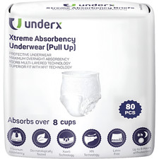 UnderX Disposable Incontinence Underwear Adult Diaper- Maximum Absorbent Pullups