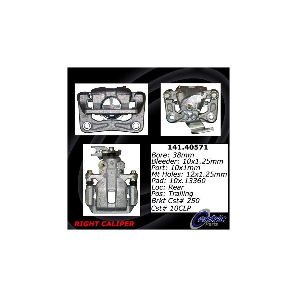 Pinza de freno trasera centrada para Acura TSX 3,5 L 2014 2013 2012 2011 2010 Foto 2 de 4