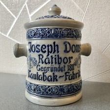 *Rarit&auml;t *Antiker Kautabak-Topf *Joseph Doms- Ratibor *Fabrik 1811 *Sammlerst&uuml;ck