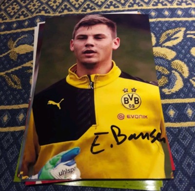 Signed photo Eike Bansen DFB Borussia Dortmund new