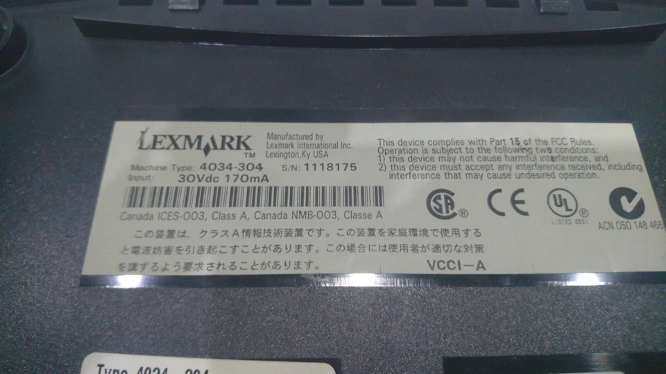 Lexmark MarkNet Pro 3 4034-304 Printserver Druckserver, 2x Par + 1x Ser, RJ45 - Bild 4 von 4