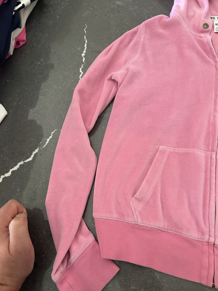 Sweat à Capuche Victoria's Secret PINK - Modèle Rare Bling Pink Full Zip - Neuf Avec étiquettes