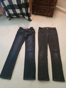 girls size 10 slim jeans