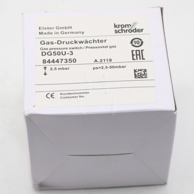 1PC New In Box KROM SCHRODER DG50U-3 Pressure Switch 